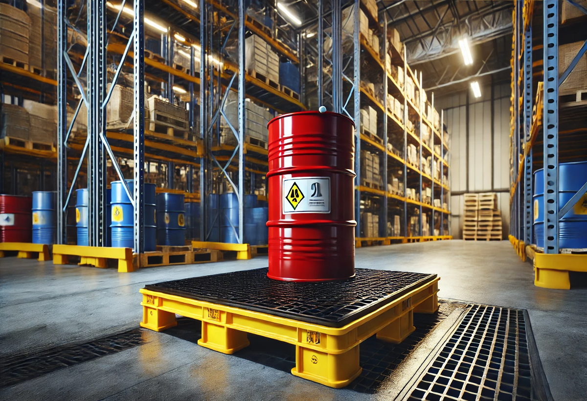 tarimas plasticas en almacenes