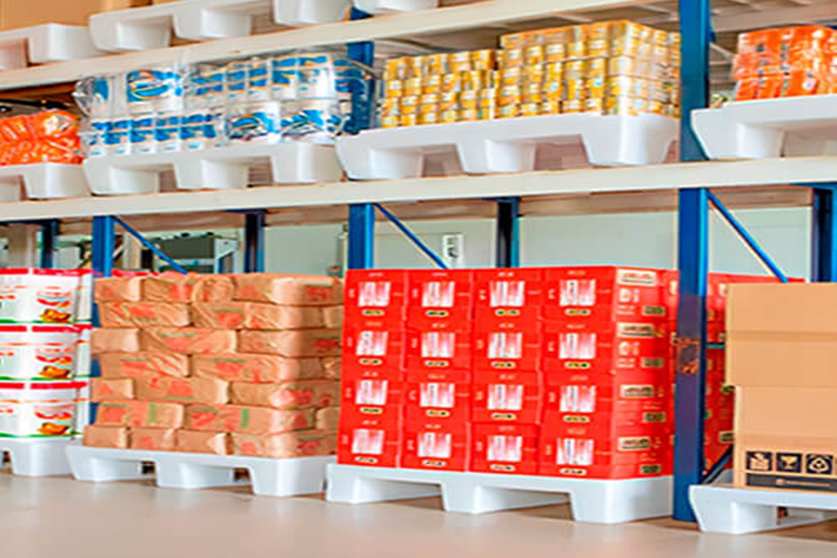 tarimas plasticas para almacenes grado alimenticio 
