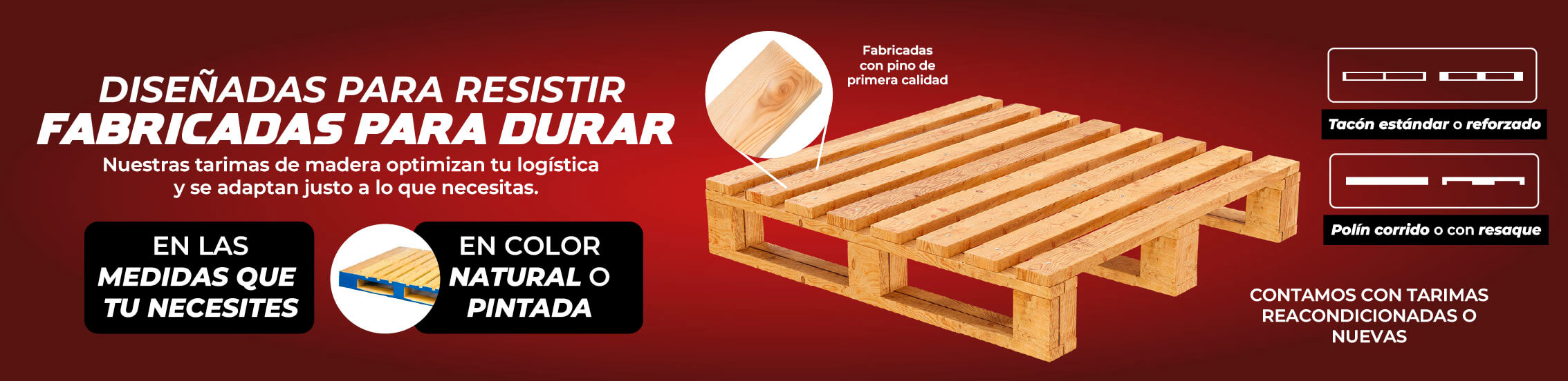 Tarimas de Madera