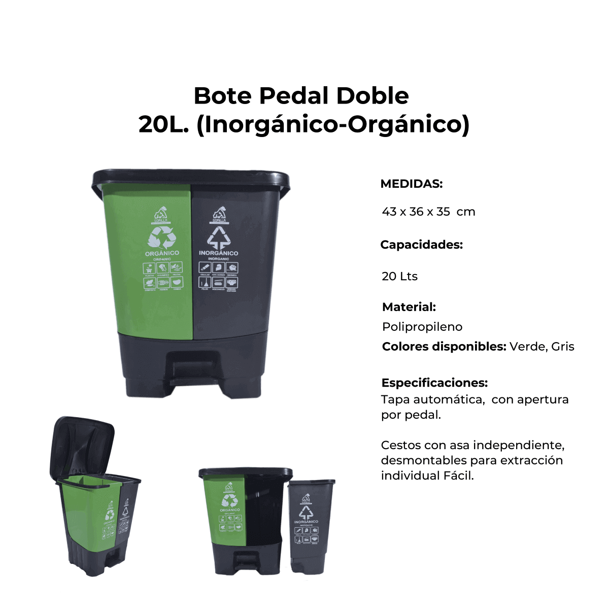 contenedores para basura